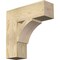 Ekena Millwork Thorton Block Rough Sawn Bracket, Douglas Fir, 6"W x 20"D x 20"H BKT06X20X20THR05RDF - alternate 1